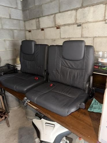 сиденья бмв е36: Третий ряд сидений, Кожа, Lexus 2007 г., Б/у, Оригинал, США — 1