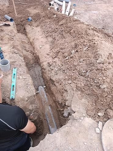 канализация сантехник: Монтаж наружной канализации и дренажа “под ключ” - Прокладка наружных — 1