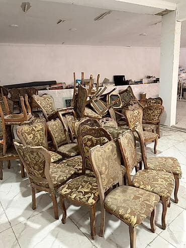 мебель для зала: Стул для кафе, ресторанов, Дерево, цвет - Коричневый — 1