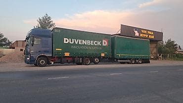 Транспорт: Тягач, DAF, 2013 г., Тентованный — 2