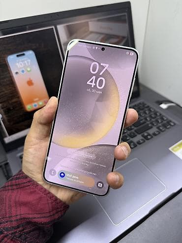 iphone 11 64: Samsung Galaxy S24+, Б/у, 512 ГБ, цвет - Серебристый, 1 SIM, eSIM — 4