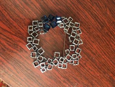 платье леопардовое: Брошь, Женские, Металл, Новый — 6