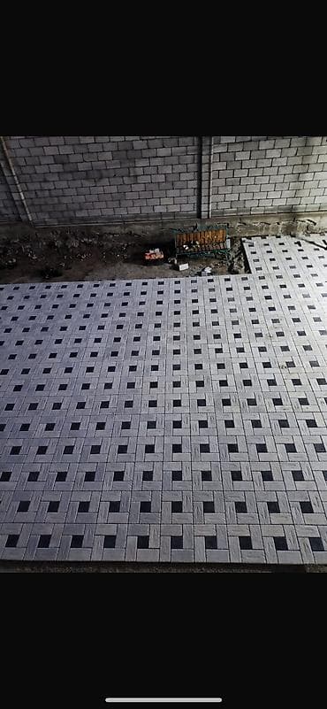 формы для тротуарной плитки: Тротуарная плитка “Колодец/Плетёнка” из бетона Описание: - Комплект — 2