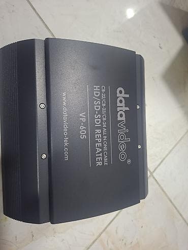 аудио: Datavideo VP-605 — активный HD/SD-SDI репитер (усилитель‑ретранслятор) — 3