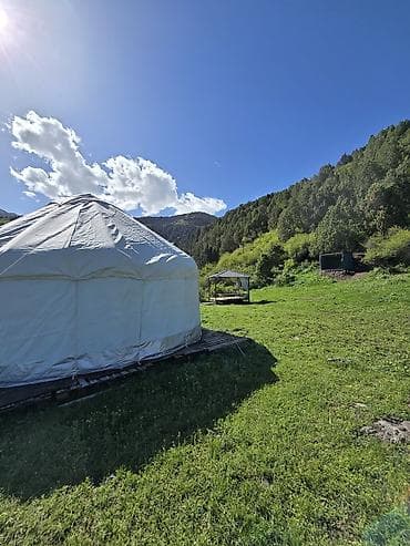 заказать турник 3 в 1: Аренда юрты, Каркас Деревянный, 100 баш, Казан, Посуда, С полом — 10