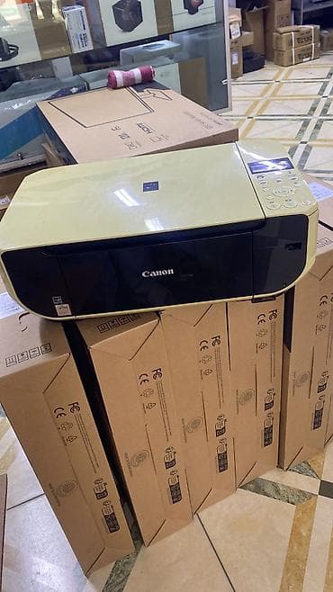 Струйный МФУ Canon (серия PIXMA) и лазерный МФУ HP Color LaserJet