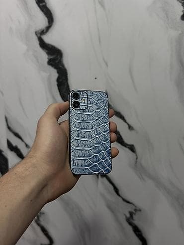 IPhone 12 mini, Б/у, 128 ГБ, Sierra Blue, Защитное стекло, Чехол, 77 %