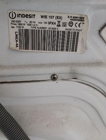 macbook pro 15 2019: Стиральная машина Indesit WIE 107 (EX) - Загрузка: фронтальная - — 2