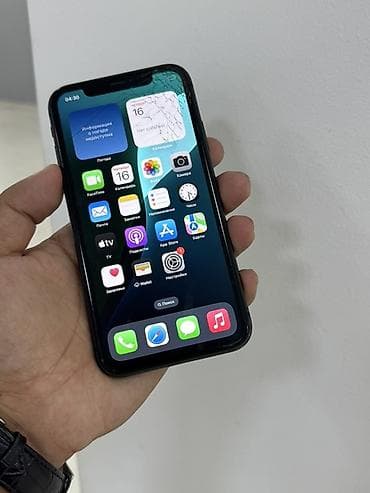 Техника и электроника: IPhone 11, Б/у, 128 ГБ, Черный, Защитное стекло, Чехол, 73 % — 4