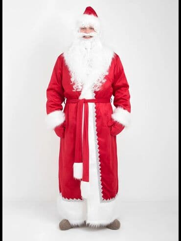 детский костюм на новый год: Костюм Деда Мороза В АРЕНДУ Размер Состав комплекта: - Длинная — 9
