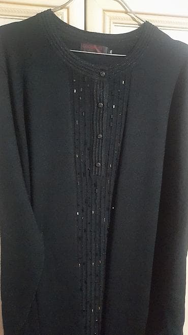 nano 7: Повседневное платье, Длинная модель, Трикотаж, Прямое, 2XL — 4