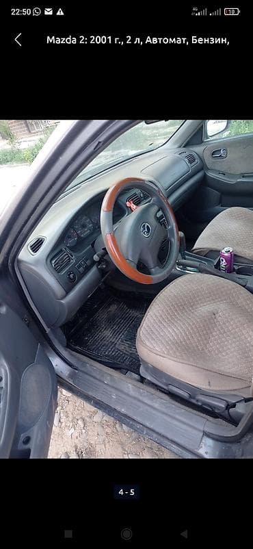 бар авто: Mazda 2: 2001 г., 2 л, Автомат, Бензин, Седан — 3