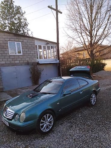 Транспорт: Mercedes-Benz CLK-Class: 1999 г., 3.2 л, Автомат, Бензин, Купе — 2