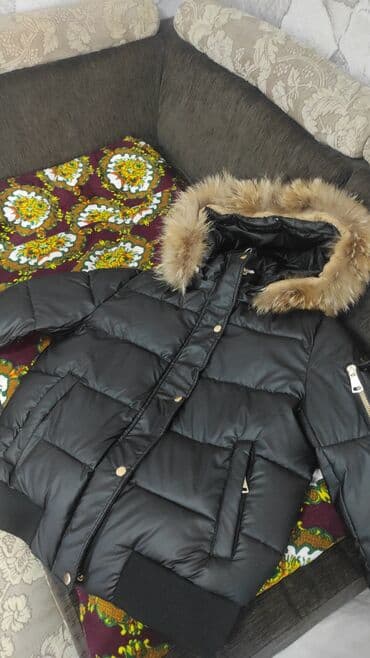 Атайын кийим: Пуховик, Кыска модель, Капюшону бар — 3