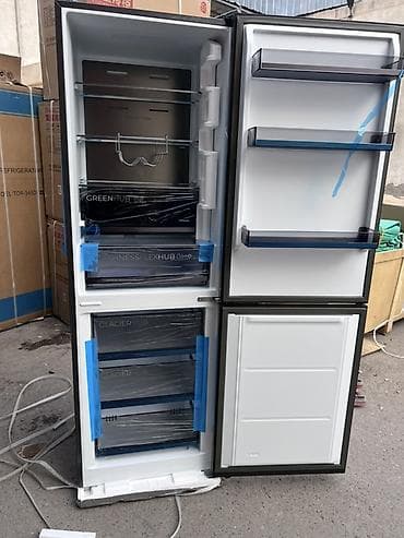 deepcool da700: Холодильник двухкамерный Toplar, серебристый, нижняя морозильная — 3