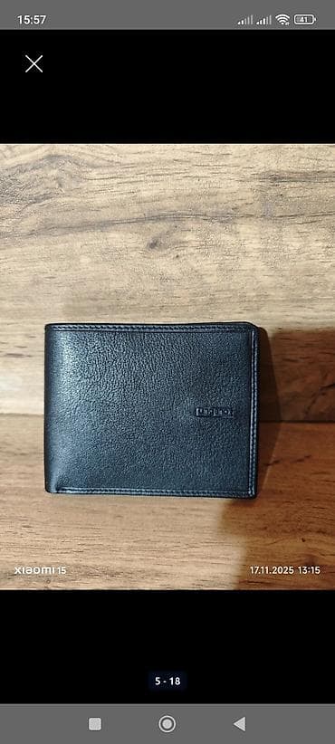 барсетка натуральная кожа: Портмоне — 5