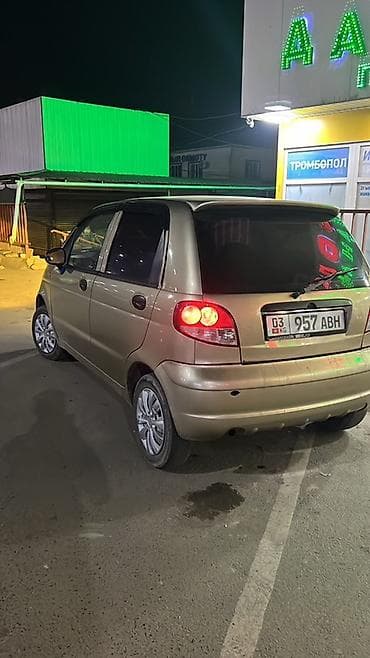 Daewoo Matiz: 2011 г., Механика, Хэтчбэк