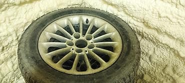 Дөңгөлөктөр монтажда 225 / 55 / R 16, Кыш, Колдонулган, Комплект, Жеңил унаалар, Куйма — 1