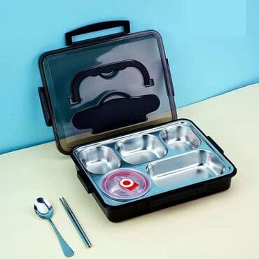 контейнер для обеда: Ланч бокс #ЛанчБокс #LunchBox #КонтейнерДляЕды #ЕдаНаРаботу — 1