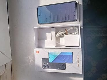 Redmi, Redmi Note 13, Б/у, 128 ГБ, цвет - Голубой, 2 SIM