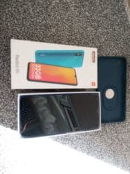 кассетный диктофон: Redmi, Redmi 9A, Б/у, 32 ГБ, цвет - Синий, 2 SIM — 6