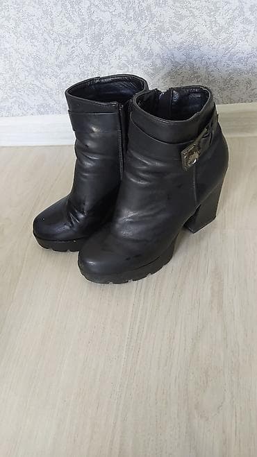 каска бу: Очень прочные, шикарные ботильоны классного качества, Турция кожа — 5