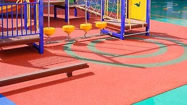 резиновые ковры: Резиновое покрытие для детских и спортивных площадок - Тип: бесшовное — 4