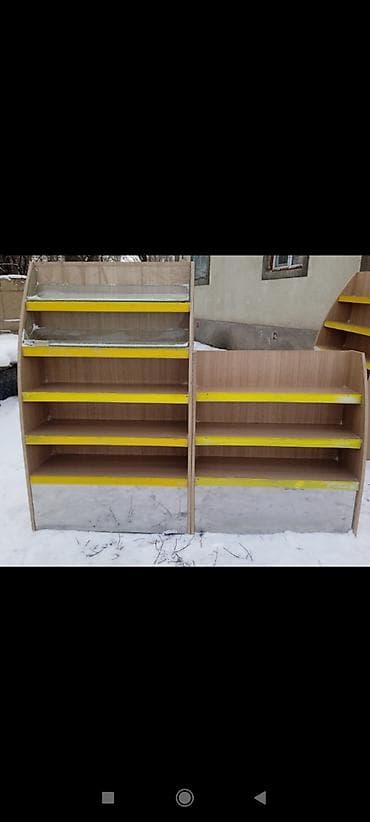 полки напольные: Торговые стеллажи и витрины для магазина. Ассортимент: - Низкие — 5