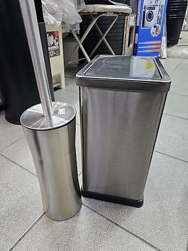 Оңдоп-түзөө жана курулуш: Набор аксессуаров для ванной/туалета: педальные мусорные ведра и — 3