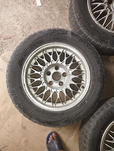 Колеса в сборе 215 / 65 / R 16, Зима, Б/у, Комплект, Легковые, Литые, отверстий - 5