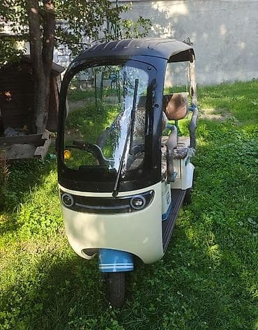 super soco tc: Электрокарт, трицикл с крышей LP1200DZK. Состояние под масло, общий — 1