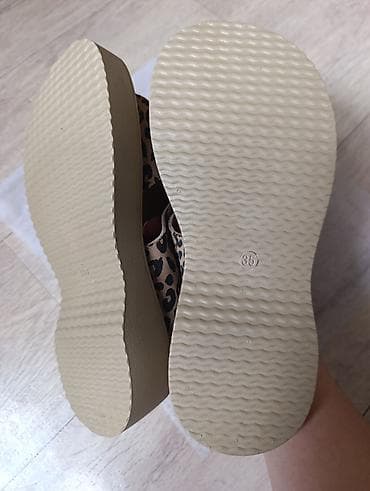 osiris d3: Новые женские сандалии на платформе с леопардовым принтом 35р, высота — 4