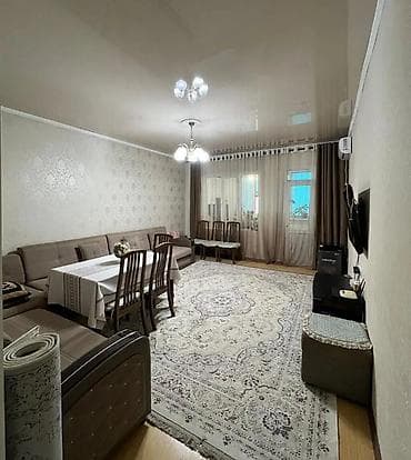 flat kant: 2 комнаты, 62 м², Индивидуалка, 6 этаж, Евроремонт — 1