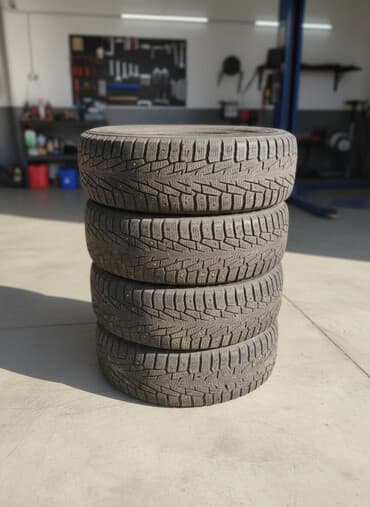 продаю авто в рассрочку без банк: Шины 225 / 65 / R 16, Зима, Комплект, Внедорожные (АТ/МТ), Nokian — 1