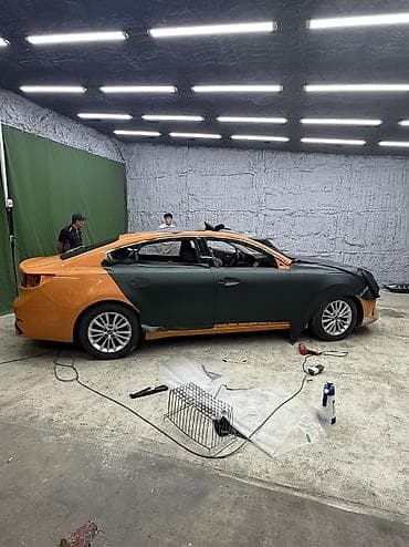 Профессиональная оклейка авто с виниловой пленкой от 18тыс до 50тыс