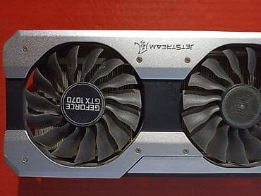 dvid: Видеокарта для ПК, Б/у, Palit, GeForce GTX, 8 ГБ — 7