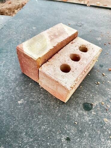 санифорт таблетки: Тешиктүү, Бышкан кирпич, Жарым блок, 250×120×90 — 5