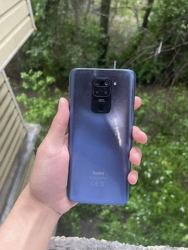Redmi, Redmi Note 9, Б/у, 128 ГБ, цвет - Синий, 2 SIM