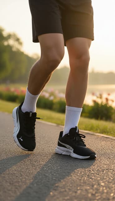 кеды найк: Мужские кроссовки, 41, Puma, Б/у, цвет - Черный, Самовывоз, Платная доставка — 1