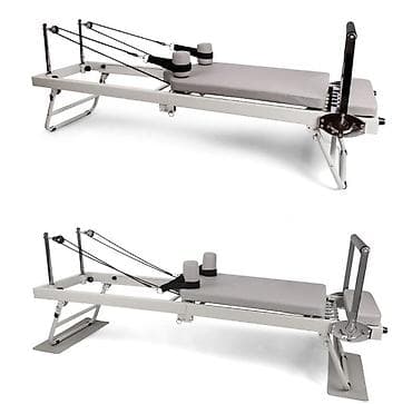 Пилатес-реформер со складными опорами - платформа для тренировок — 1