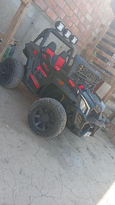 Детский электромобиль-багги (UTV) 4x4 - Вездеходный дизайн: большие