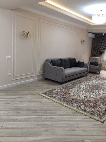 долгосрочная квартира кызыл аскер: 3 комнаты, Без подселения, С мебелью полностью — 16