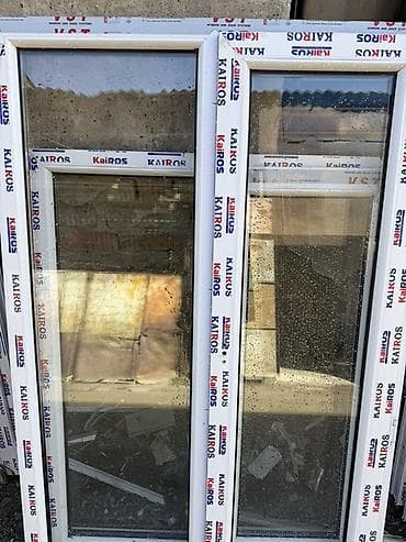 Пластиковое окно с двойным остеклением от бренда Kairos. Изделие