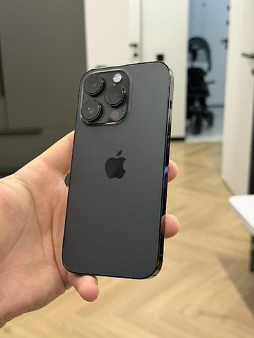 17 про макс бу: IPhone 14 Pro, Б/у, 128 ГБ, Черный, Кабель, 87 % — 1