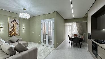 пионер плюс: 2 комнаты, 50 м², Элитка, 7 этаж, Дизайнерский ремонт — 3