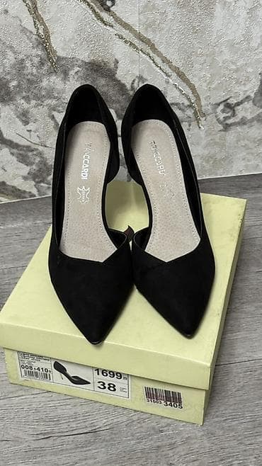 t: Туфли-лодочки TACCARDI - Цвет: черный - Материал верха: велюр/замша — 2