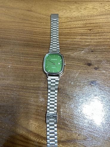 Часы Casio с кварцевым механизмом. Корпус и браслет металлические — 1