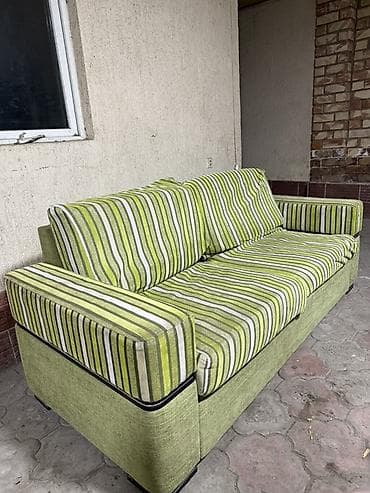 аренда стол стул: Комплект мягкой мебели, цвет - Зеленый — 2