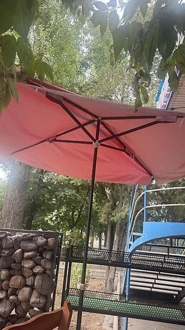 Эмерек: Уличный зонт для террасы/кафе - Тип: напольный зонт со стойкой по — 5