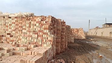 Кирпич, строительные блоки: Пустотелый, дырчатый, Жженый кирпич, Одинарный, 250×120×65 — 1